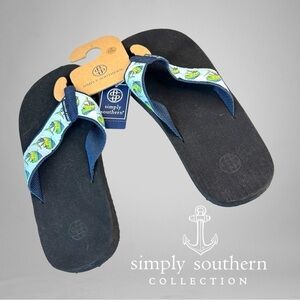 Simply Southern Harbor Flip Flops Marlin